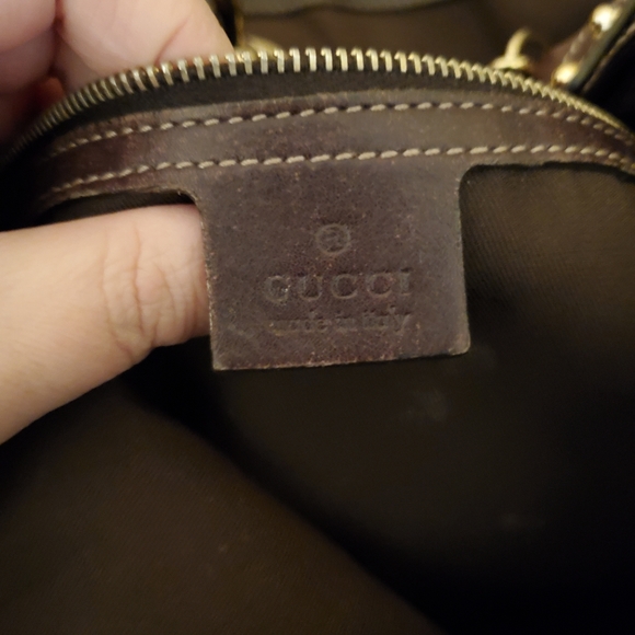 Gucci Horsebit Wave Canvas Hobo - Picture 8 of 12